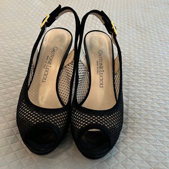 CHANEL 26S RUNNING SNEAKERS IN BLACK SUEDE AND MESH CC LOGO